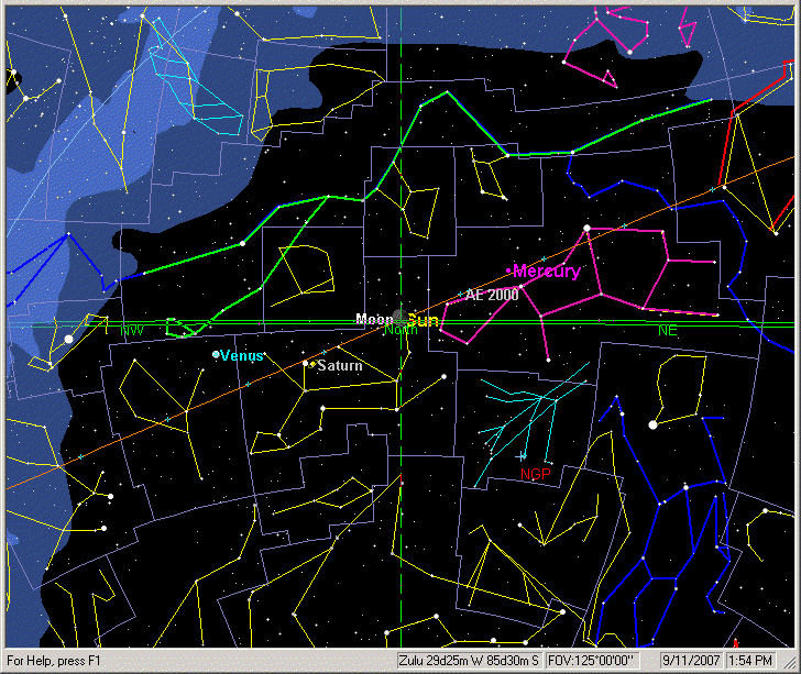 On September 11, 2007 Mother Mary says, Let It Be.