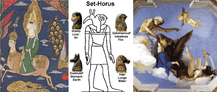 Man seeks ways to save man from the irrational nature of man and deludes himself in the process as the Two Great Ones Battle for the Elysian Fields, the Spoils of Egypt.