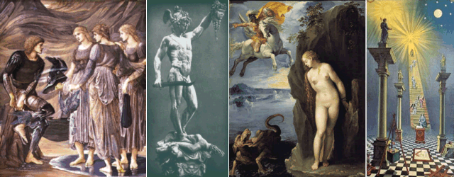 Man knows he is losing reality and blames emotion for the loss of reality as Man raises pillars to the knowledge of men and leaves the gameboard of the Stairway to Heaven.