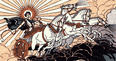 Self enlightenment drives the Chariot of the Gods.